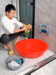 Giá Treo Thau Chậu Rửa Gắn Tường Đa Năng Kệ Để Đồ Giá Đỡ Chậu Rửa Trong Phòng Tắm Gấp Gọn Tiện Lợi Chịu Tải Cao