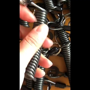 1.2M Spring Lanyard for Fishing Lure Pliers Rods Reels