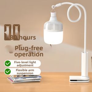 BAIXITANG | Portable Multi-Use Rechargeable Light Bulb with Hanger and Stand
