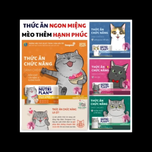 Pate NUTRI PLAN Cân Bằng Dinh Dưỡng & Hỗ Trợ Chức Năng 4 Vị Cho Mèo 160Gr