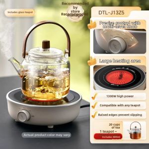 [China Plug Adapter Needed] Bear | Full Glass Multi-functional Electric Kettle