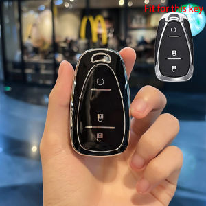 2/3/4/5 Buttons Auto For Chevrolet Chevy Malibu Camaro Cruze Traverse Sonic Volt Bolt Equinox 2017- 2019 TPU Car Key Case Cover