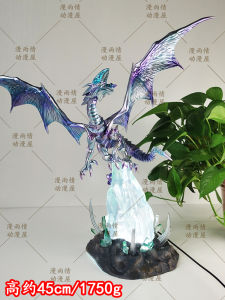 Two-Dimensional Anime Peripheral Hand-Made Game King Blue Eyes White Dragon Model GK Game Sky Dragon Wing Dragon Statue