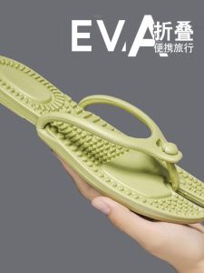 Dép Xỏ Ngón Đi Biển Mùa Hè Mới Có Thể Gập Lại Cho Cặp Đôi Cỡ Lớn Phong Cách Hàn Quốc Thường Ngày Đa Năng Dép Đi Ngoài Trời Thời Trang