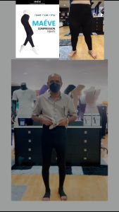 MAEVE PRECISE HIGH COMPRESSION NIGHT FAT BURNING LEGGINGS (2 UNITS) FOR MEN