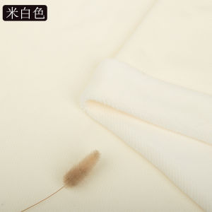 Thickened Fleece Autumn Winter Sweatshirt Fabric Heavyweight Skin-friendly Warm Casual Open Cardigan Sweat Skirt Pants Sports Wear Material