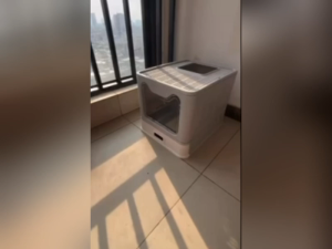 Cat Litter Box Large Full Enclosed Litter Box Cats Toilet With Drawer Spacious Enclosed Anti-Splash