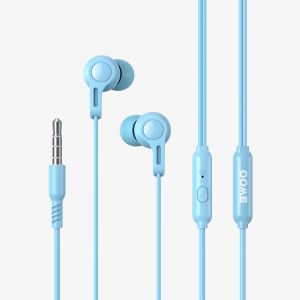BWOO HF78 Macaron Hi-Fi Sound Quality Sport Wired Earphones