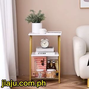 3-Tier Coffee Table for Living room Modern Nightstand for Bedroom Table Wooden Veneer Table Side Table Beside Sofa