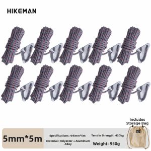 HIKEMAN | Windproof Reflective Tent Rope 5mm