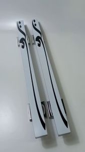 paket 2pasang tarikan gagang handle pegangan pintu rumah minimalis panjang 33cm 45cm dan 60cm bahan stainless steel untuk pintu depan dan kamar