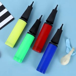 Large Hand Pump Mini Balloon Hand Pump Inflator Big Colorful Hand Held Portable Pam Belon Tangan