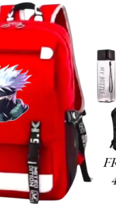 Tas Ranael Anak Sekolah Laki Laki Sd Smp Fashion 4in1 KKS 0128 Ransel Cowo Paket Murah
