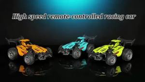 จัดส่งจากจีน [2025] รุ่นใหม่ 2.4G รถควบคุมระยะไกลปีนเขาความเร็วสูง 4 ทิศทาง ชาร์จได้ ไฟสุดเท่ ป้องกันการชนกัน ของขวัญของเล่นสำหรับเด็กผู้ชาย 3.8