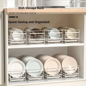 Dish Storage Organizer Drawer Rack