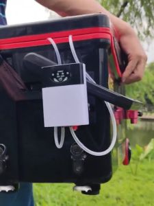 Máy Sủi Oxy Tích Điện SOBO SB168 - SB268 SB368 SB468 | Thích hợp sử dụng khi cúp điện câu cá di chuyển xa