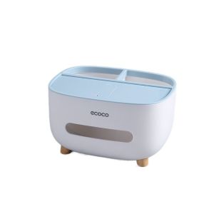 WKT1103 Kotak Tempat Tisu ECOCO / Wadah Tisu / Organizer Meja Desain Minimalis
