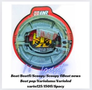 Kampas Rem belakang Vario/Beat/Scoopy/Vario125/50fi Enr