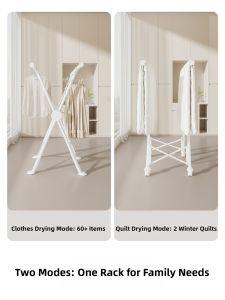MINGZHI | Extendable Folding Clothes Drying Rack