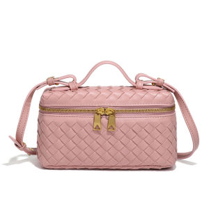 Versatile Woven Leather Bag