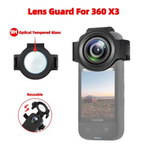 Premium Lens Guard for 360 X3 Upgrade Protective Cover Case fo insta 360 One X3 Panoramic Camera Accessories