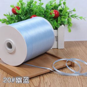 10Meter/Lot 3mm White Silk Satin Ribbons Christmas Baby Shower Kids Birthday Party Wedding Gift Box Wrapping DIY Handmade Ribbon