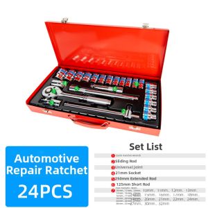 HUAYASEN | Automobile Repair Tool Set Socket Wrench Multi-functional Kit