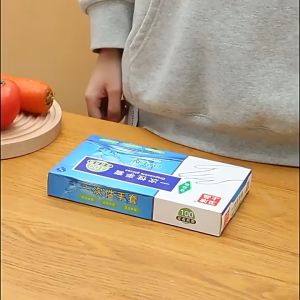 เครื่องมือที่ถูกถุงแล้ว ที่ฟู้ดเกรด วัสดุ HDPE ขนาด 13x25 ซึ่งเป็นความน่าเชื่อถือ 100 ชิ้น/กล่อง