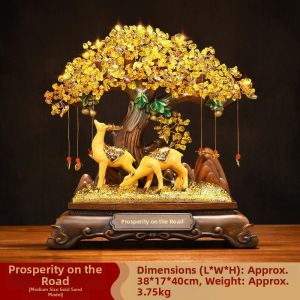 Luxurious Custom Chinese Fortune Attracting Home Decor