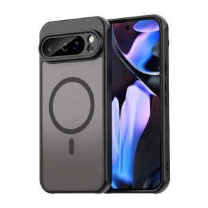 LS | Matte Translucent Magnetic Case For Magsafe Google Pixel 11 10 Pro 7 8 9 Pro XL A 10A 9A 8A Macsafe Wireless Charge Armror Cover