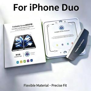 1/3PCS For iPhone Duo Easy Installation Screen Protector Inner Hydrogel Film For iPhone 18 Duo Film With One-Click Install Kit