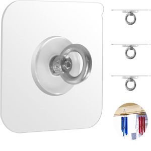 Móc Trần Bằng Thép Không Gỉ Vít Tròn Tự Dính Để Bảo Quản Và Trang Trí Gia Đình Mạnh Mẽ Và Bền Bỉ