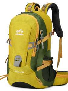 Ultra-Light Outdoor Hiking Backpack Mens Cycling Dual-Shoulder Bag Floating Support Frame Travel 35L Soft Pack Structure