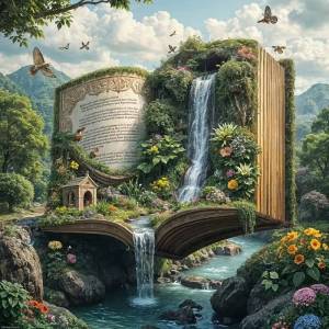 Huacan Diy Diamond Painting Kit Magic Forest Flowers Scenery Full Diamond Embroidery Handmade Art Home Decor Craft