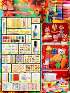 Child Non-Toxic DIY Material Clay
