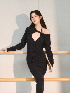 La lune Du ciel | Áo Cardigan Ngắn Len Đan Xoắn Thời Trang