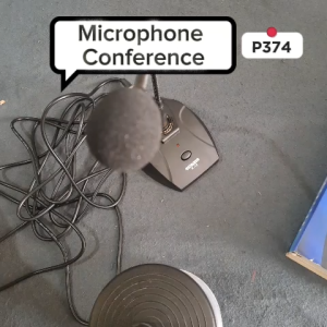 P374 MIC CONFERENCE K18 MIC TABLE MIK MEJA KABEL MIX LEHER ANGSA CONDESOR PROFESIONAL MICHROPHONE