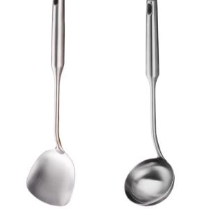 Stainless Steel Kitchen Utensil Cookware Cooking Spatula/Ladle