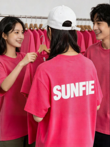 SHANCHEN | Custom Logo Printed T-Shirt Cotton Short Sleeve