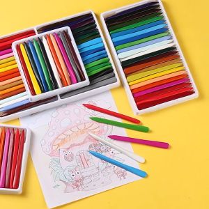6/12/24/36 Color Crayon Drawing Safe Non-Toxic And Non Dirty Hand Drawn Art Coloring Set