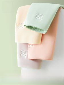 MiiOW | Quần lót nữ Ice Silk mùa hè mỏng thoáng khí cạp cao liền mạch quần đùi tam giác quần đùi trẻ em mùa hè 2025 mẫu mới