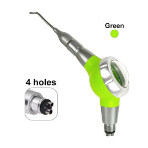 Dental Air Prophy Mate Colorful Air Polisher Handpiece 2 /4Hole No Back‑flow for Teeth Implant Maintenance Oral Prophy Cleaning