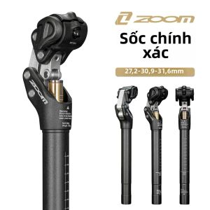 Phuộc Giảm Xóc 4 Thanh Nối ZOOM Dành Cho Xe Đạp Địa Hình MTB XC Đường Kính 27.2/30.9/31.6mm Chiều Dài 350mm Hợp Kim Giảm Xóc Bốn Thanh Nối Ống Yên Xe