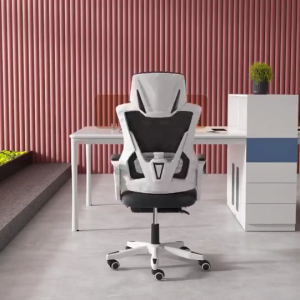 Ergonomic Office Chair Reclining Computer Chair Home Office Swivel Chair Gaming Chair  adjustable height With Foot
