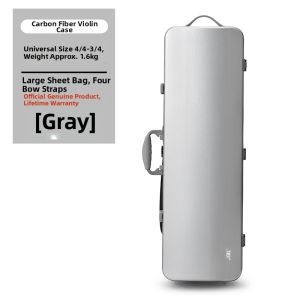 KAPAIER | Durable Portable Violin Case With Detachable Sheet Bag 1.6kg