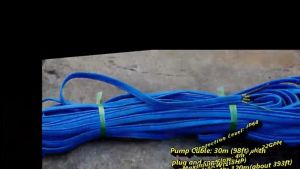 Submersible Pump 220V 0.5HP 3-inch Stainless Steel Single Phase Deep Well Impeller Water Pump 155Ft High Lift