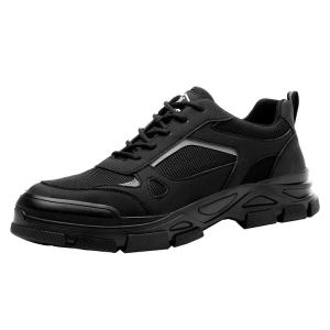 Mens Safety Shoes Steel Toe Anti Crush And Piercing Lightweight Breathable Steel Plate Summer Work Site Insulated Shoes