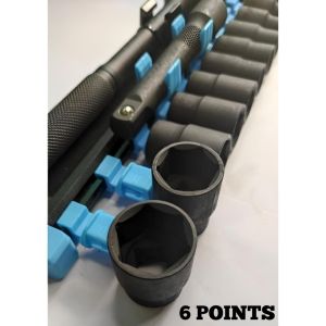 FLYMAN ORIGINAL 1/2 DRIVE SOCKET WRENCH 12pcs