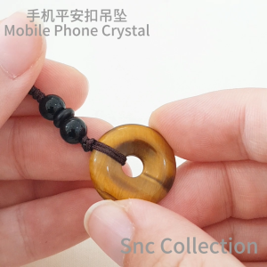 【SNC】<手机水晶平安扣·吊坠><Mobile phone crystal buckle pendant>