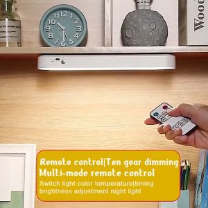 Remote Control Desk Lamp USB Rechargeable LED Portable Magnetic Touch Study Dimmable Wall Table Desk Lamp 台灯 臺燈